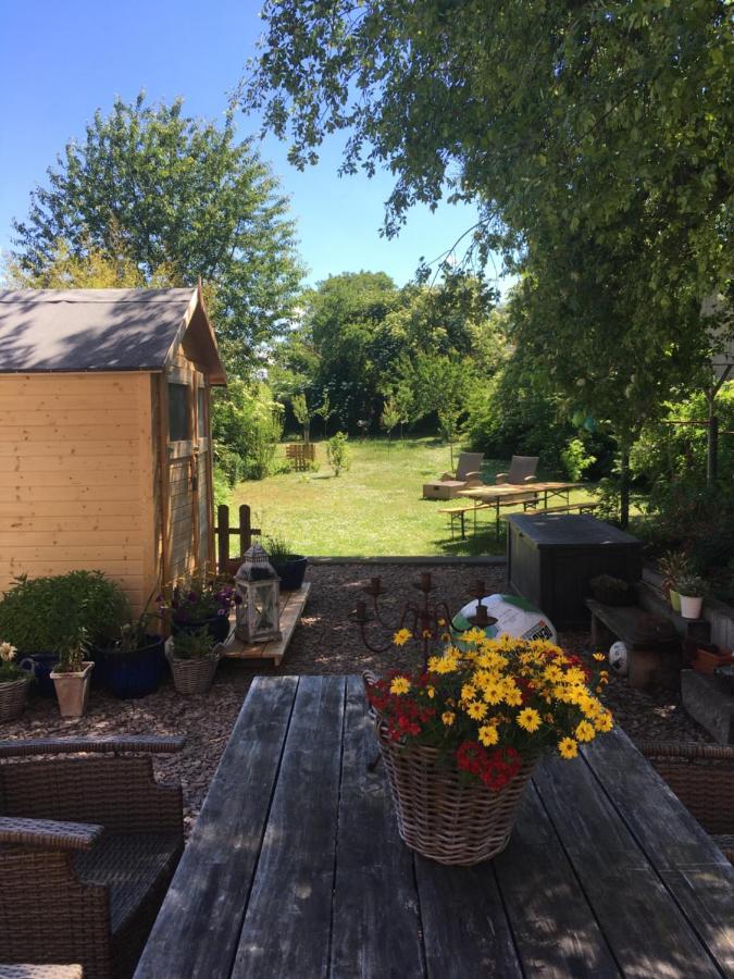 Ferienwohnung Wohlfühlen im rheinhessischen Backsteinhaus Armsheim Exterior foto